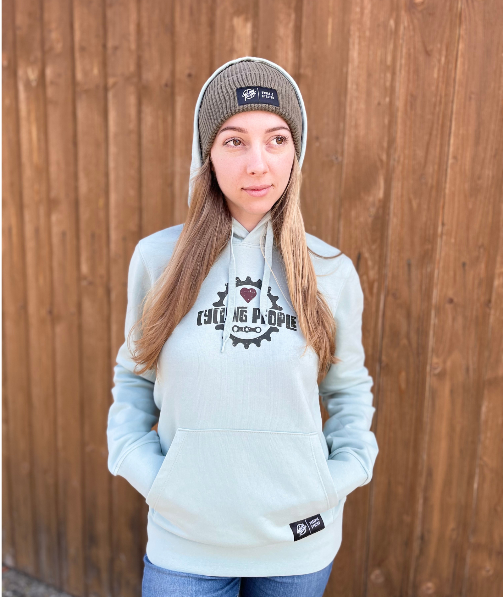 Crank and heart women's hoodie