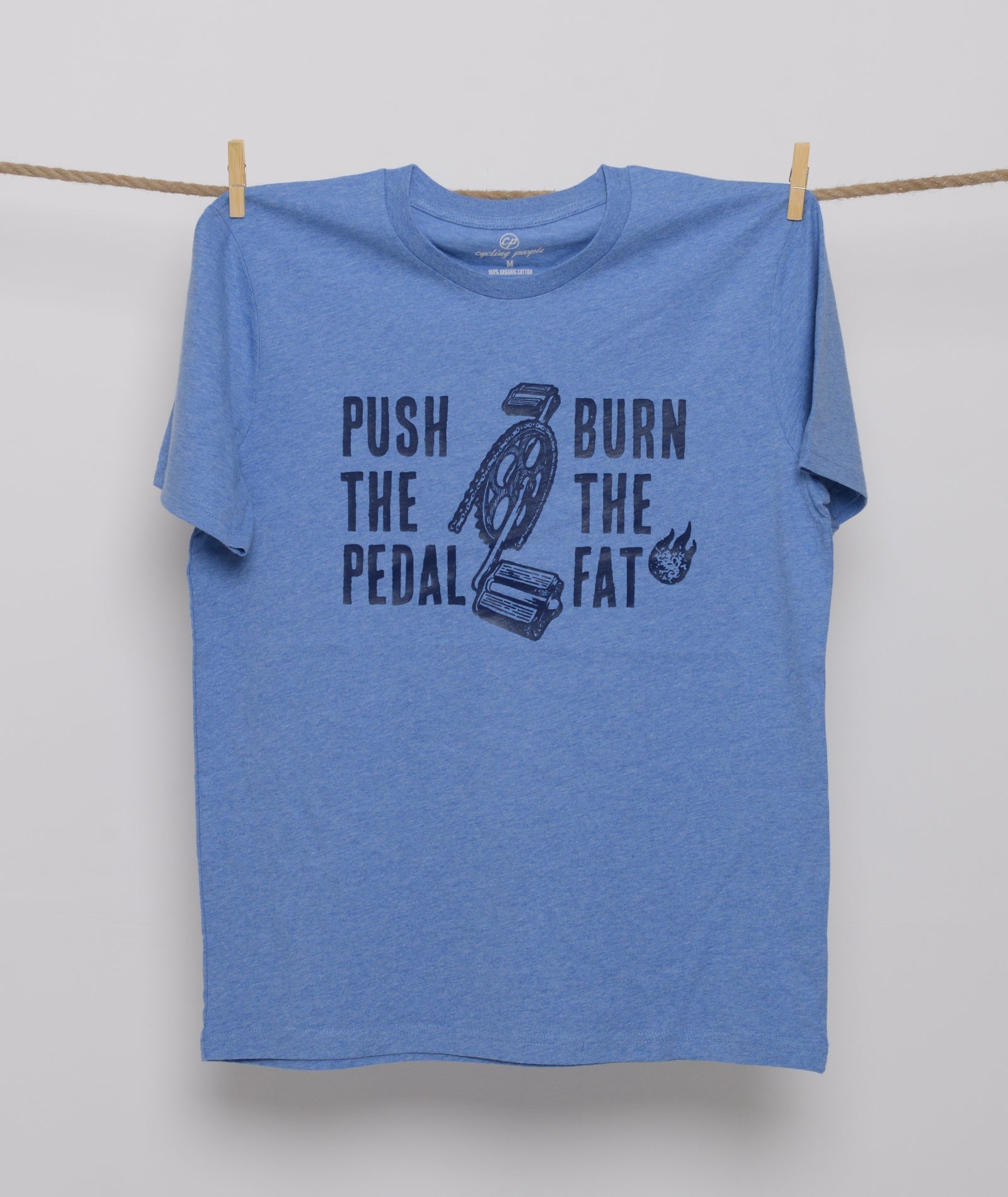 Push the pedal MEN'S T-SHIRT